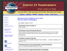 Tablet Screenshot of divisione.district15speaks.org