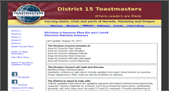 Desktop Screenshot of divisiona.district15speaks.org