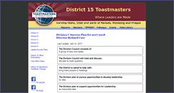 Desktop Screenshot of divisionc.district15speaks.org