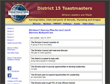Tablet Screenshot of divisionc.district15speaks.org