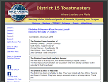 Tablet Screenshot of divisiond.district15speaks.org
