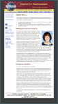 Mobile Screenshot of members.district15speaks.org