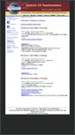 Mobile Screenshot of events.district15speaks.org