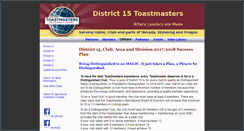 Desktop Screenshot of officers.district15speaks.org